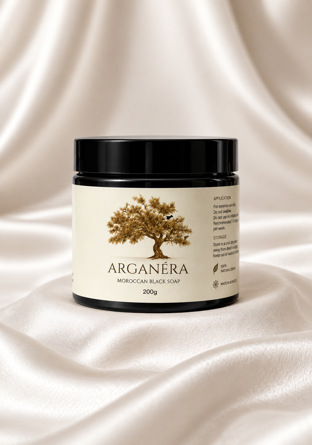ARGANÉRA Authentic Black Soap