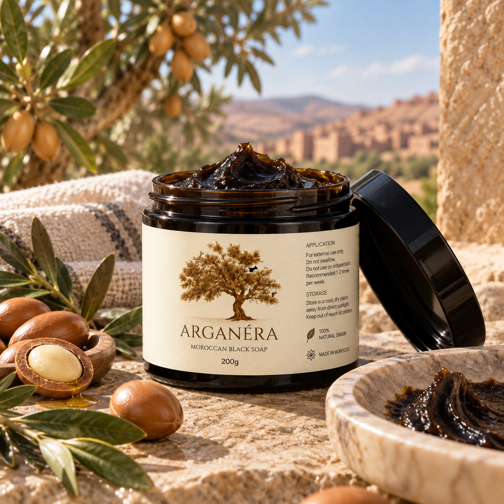 ARGANÉRA Authentic Black Soap
